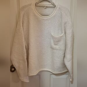 a.n.a Cream Crew Neck Sweater